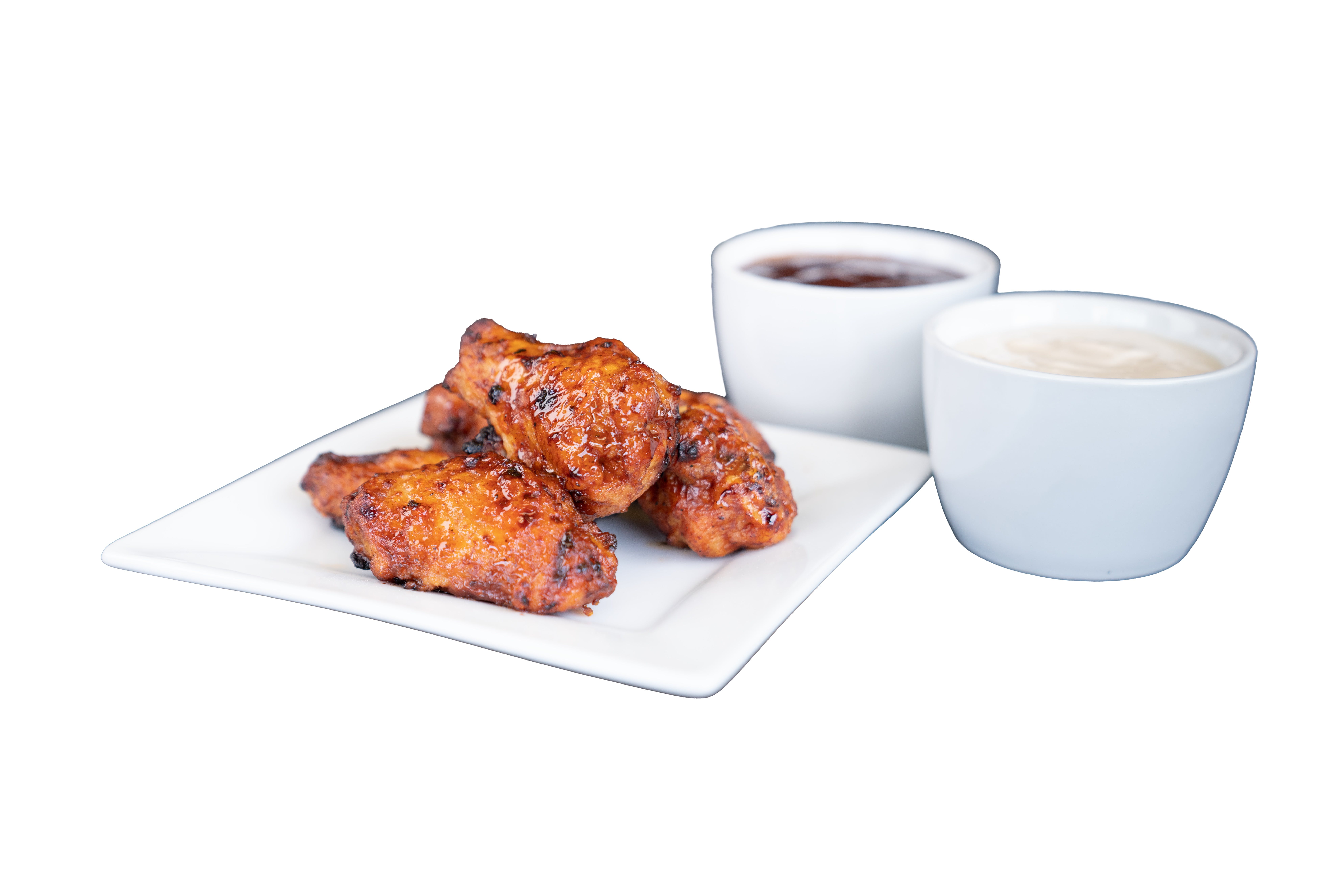 Order BBQ Wings - 6 Pieces food online from Big Daddy Pizza store, Park City on bringmethat.com