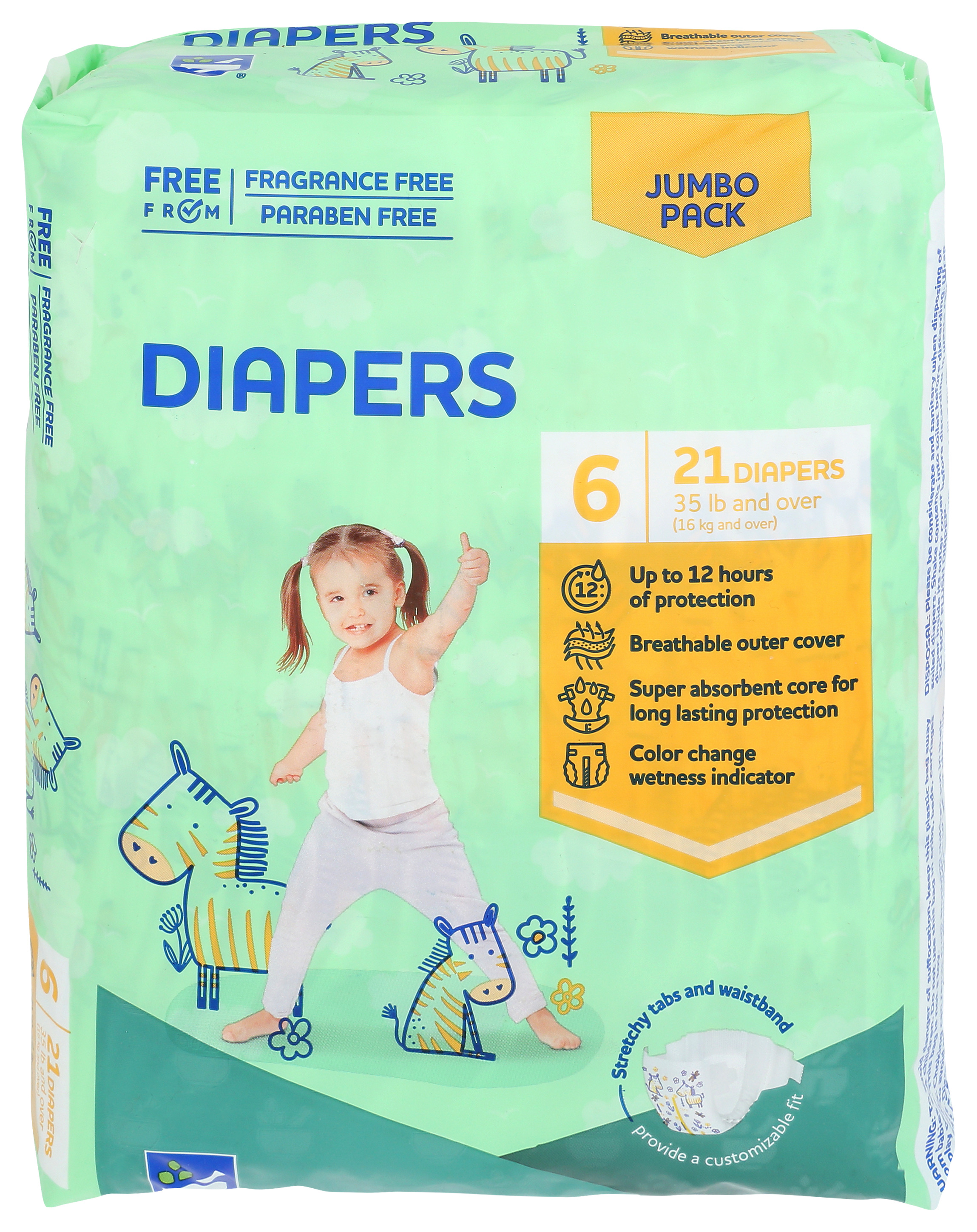 Order Rite Aid Jumbo Pack Diaper - Size 6, 21 ct food online from Rite Aid store, Cathedral City on bringmethat.com