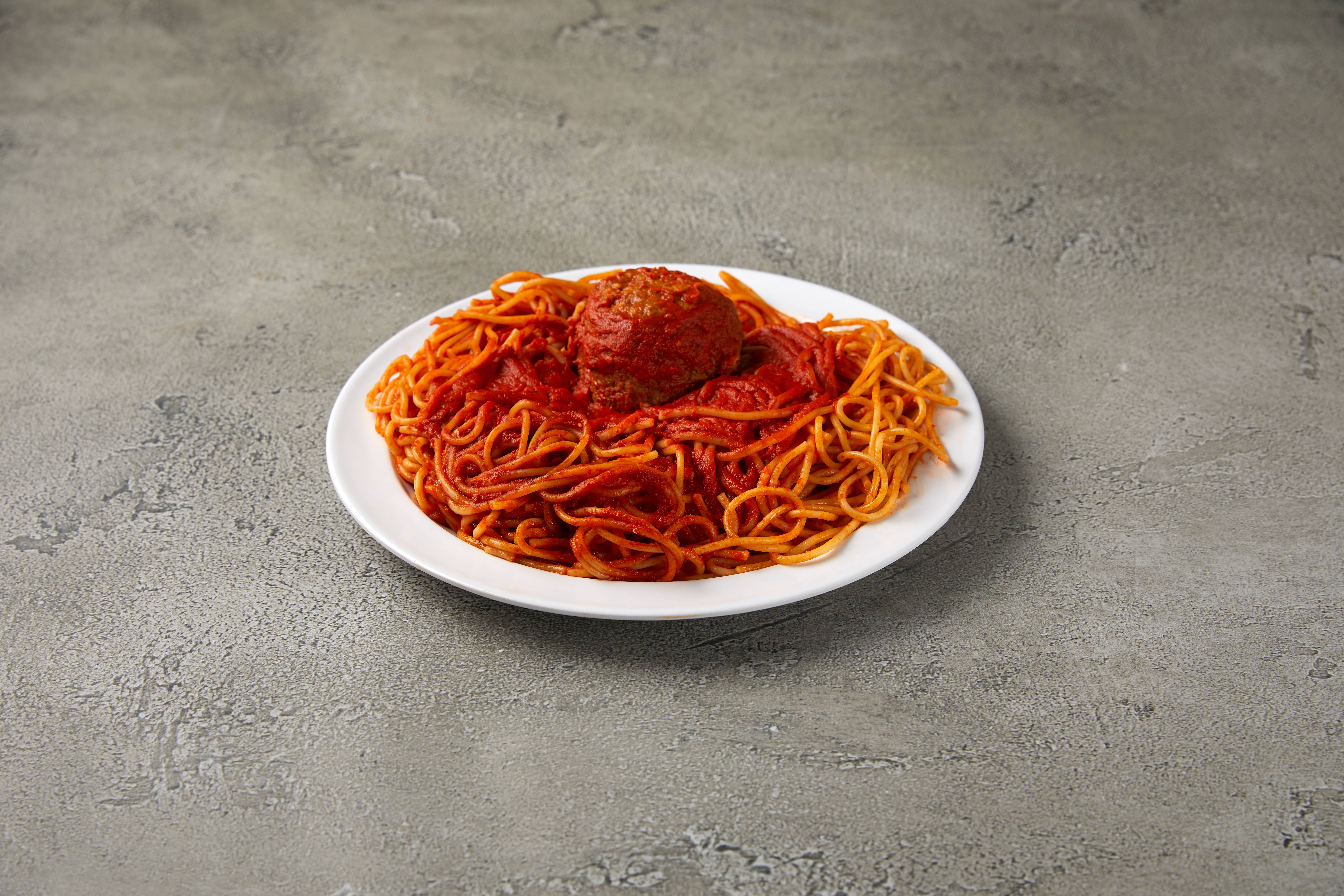 Order Spaghetti Meat Ball food online from Roma Deli & Restaurant store, Las Vegas on bringmethat.com