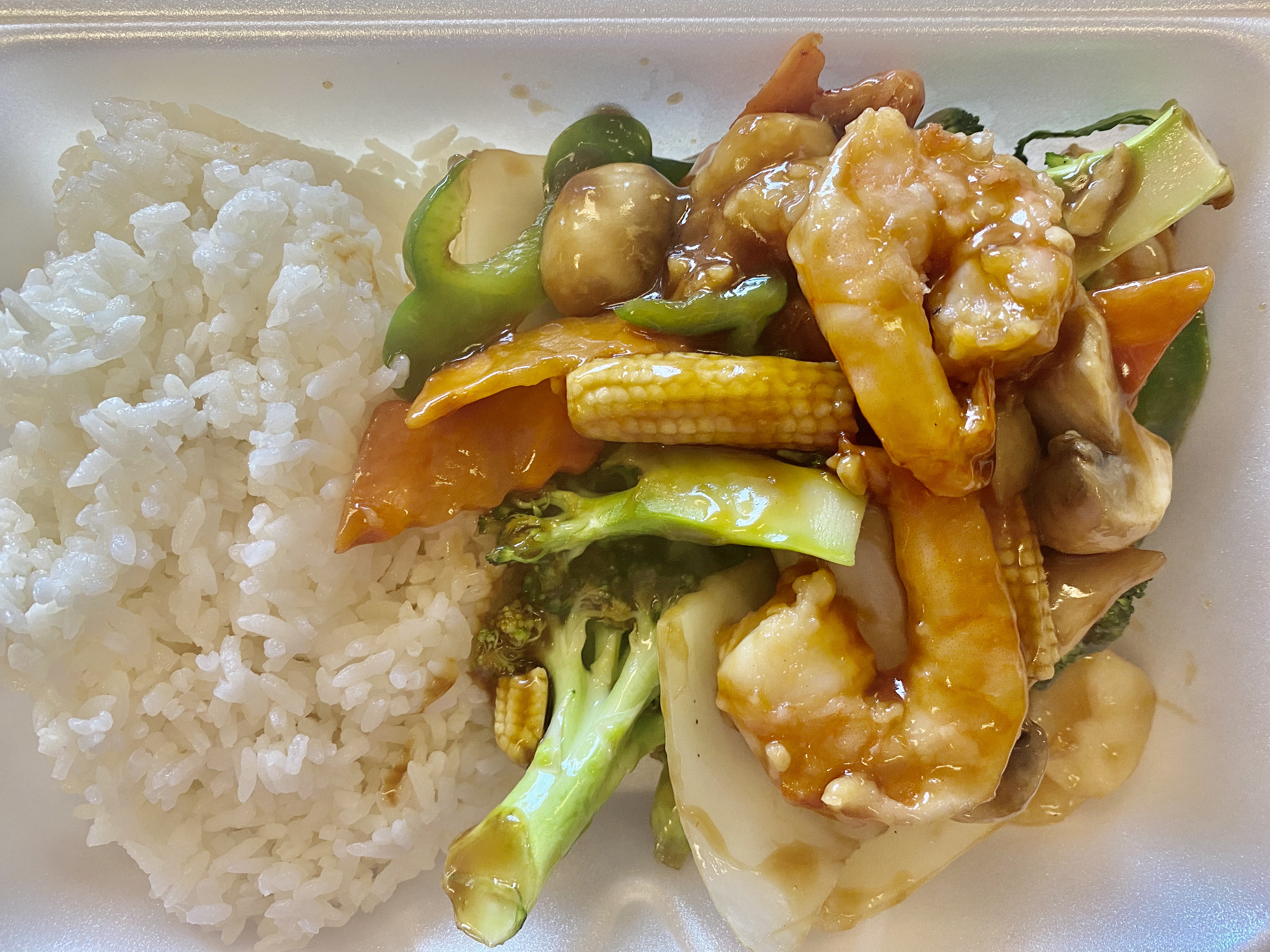 Order 71. Shrimp with Mixed Vegetables food online from Tang's Wok store, Bedford Heights on bringmethat.com