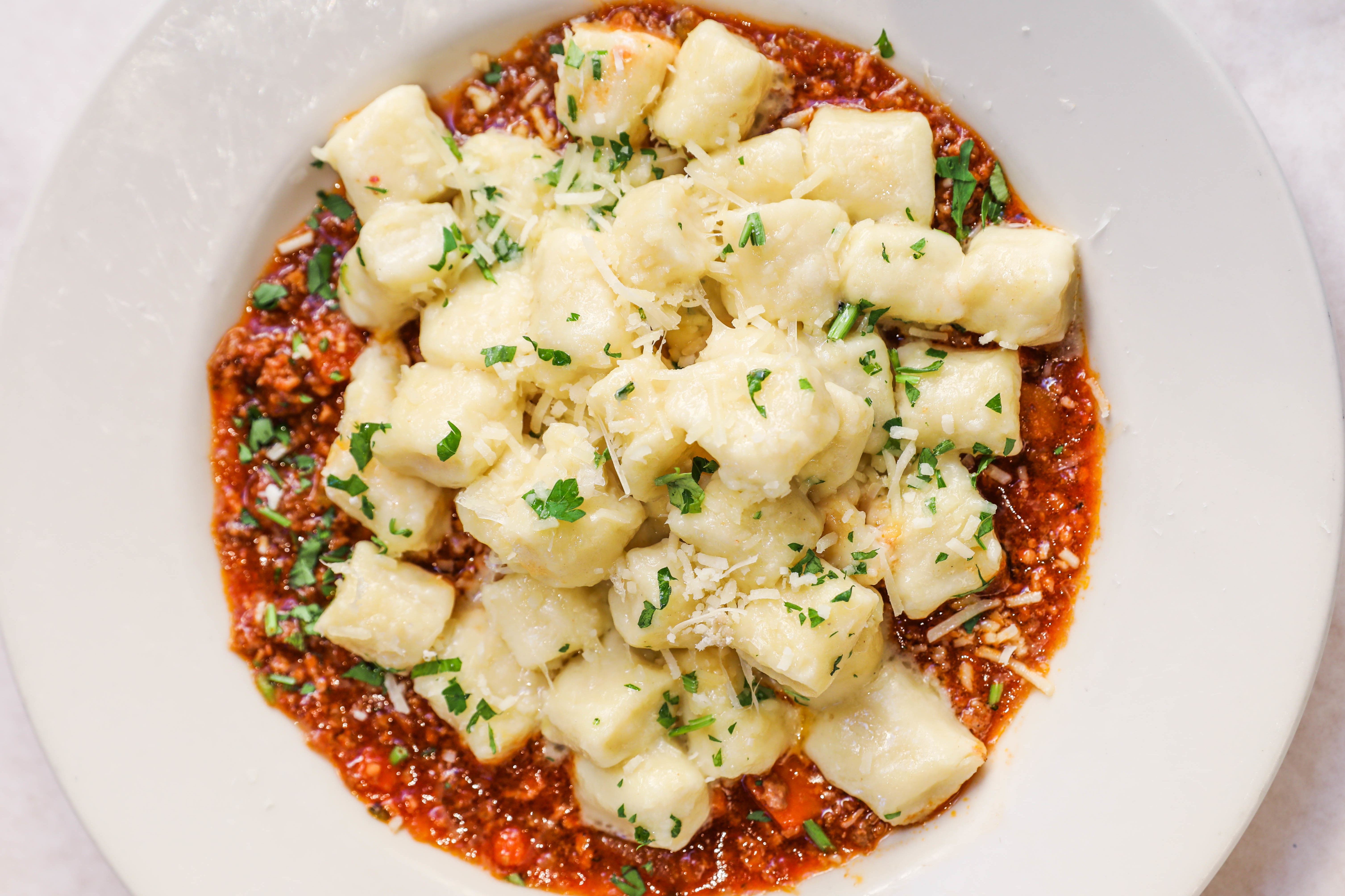 Order Gnocchi Bolognese food online from Antico Posto store, Oak Brook on bringmethat.com