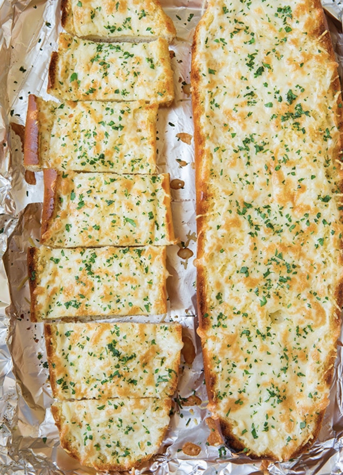 Order Garlic Bread with Mozzarella food online from State Street Pizzeria store, Schenectady on bringmethat.com