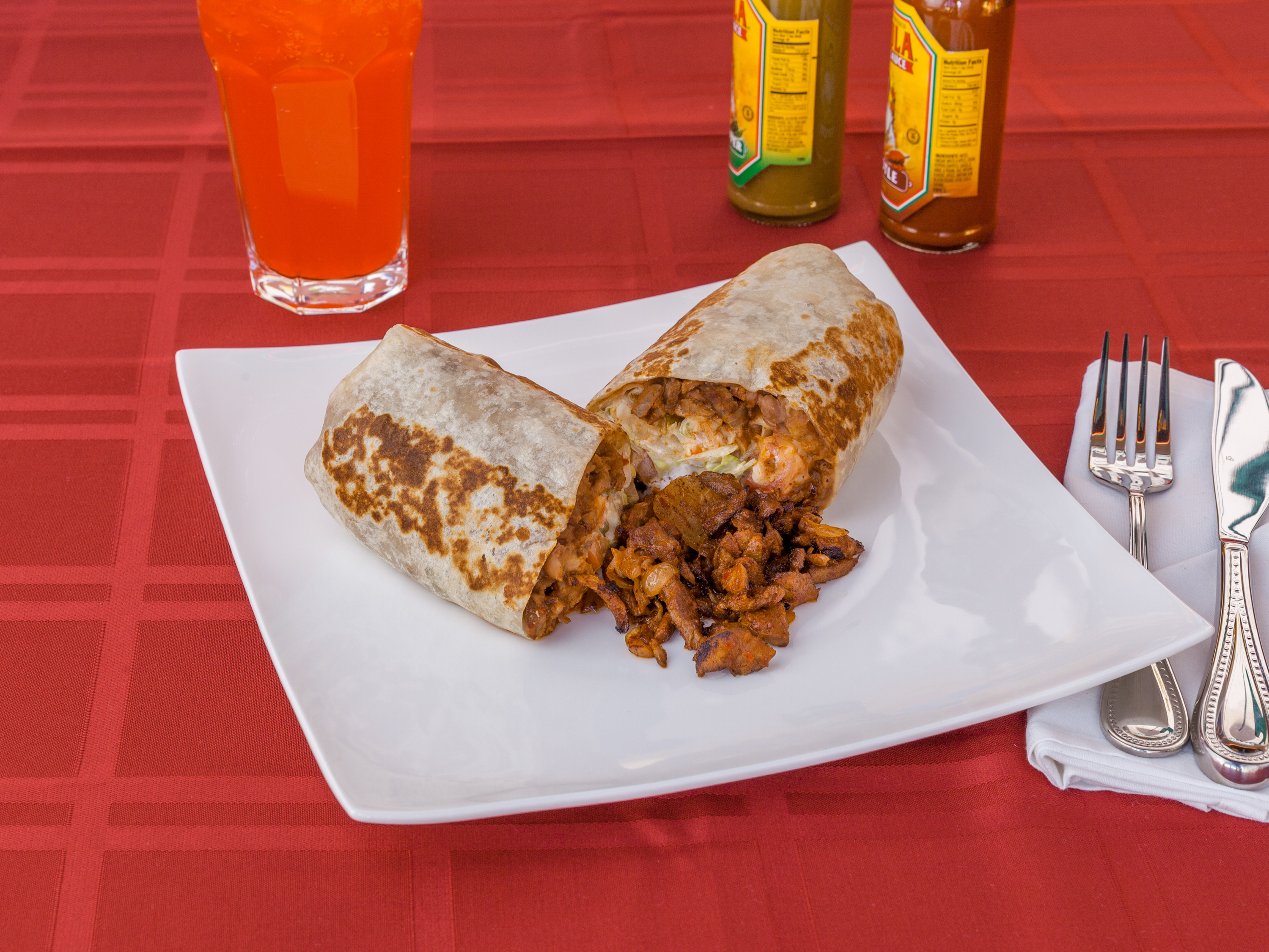 Order Al Pastor Burrito food online from Jaimito's burritos store, Chicago on bringmethat.com