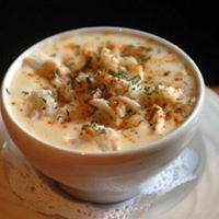 Order Cream of Crab Soup food online from Cameron's Seafood store, Frederick on bringmethat.com