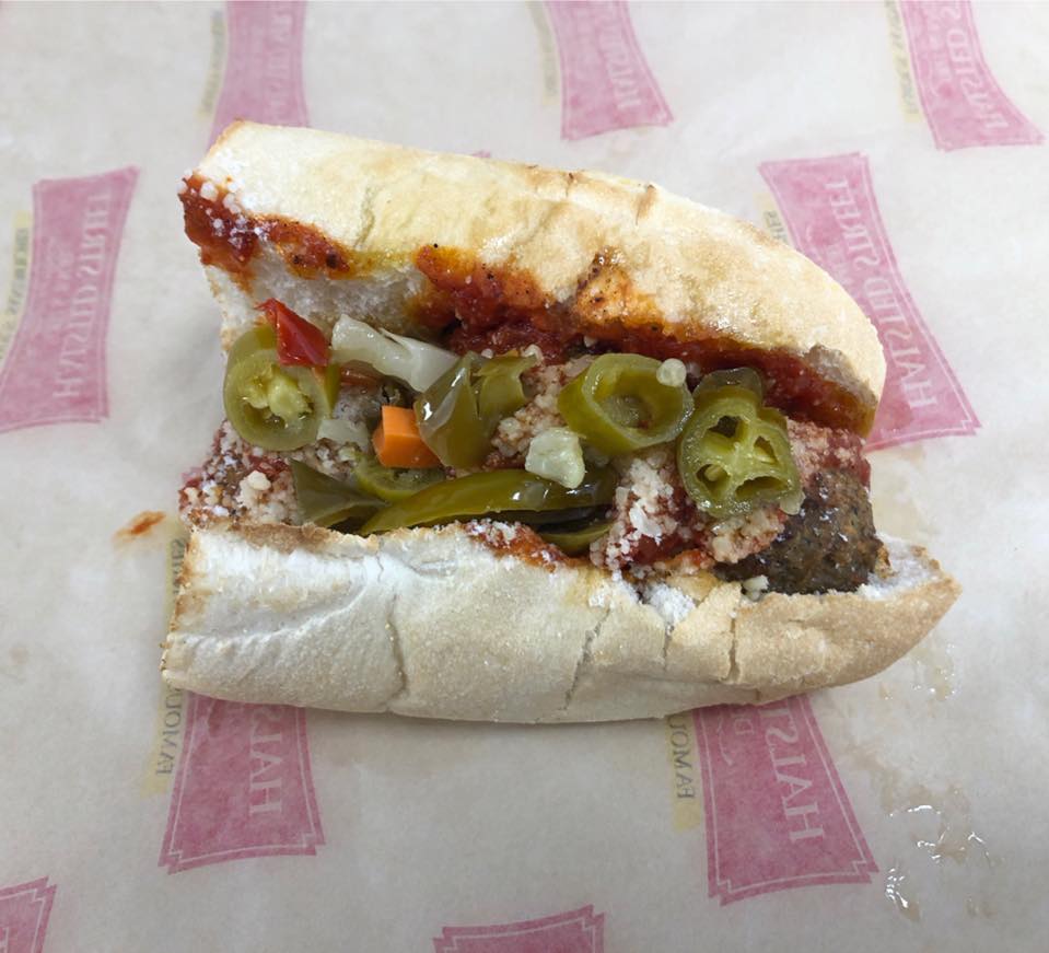 Order #23. Italian Meatball Sandwich food online from Halsted Street Deli store, Downers Grove on bringmethat.com