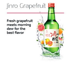 Order Jinro Chamisul GRAPEFRUIT food online from The Bao store, Clayton on bringmethat.com