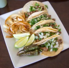 Order Carne Asada Taco food online from Filiberto's Mexican Food store, Chandler on bringmethat.com