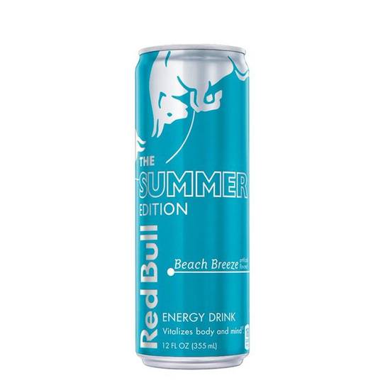 Order Red Bull Energy Drink Beach Breeze The Summer Edition food online from Deerings Market store, Traverse City on bringmethat.com