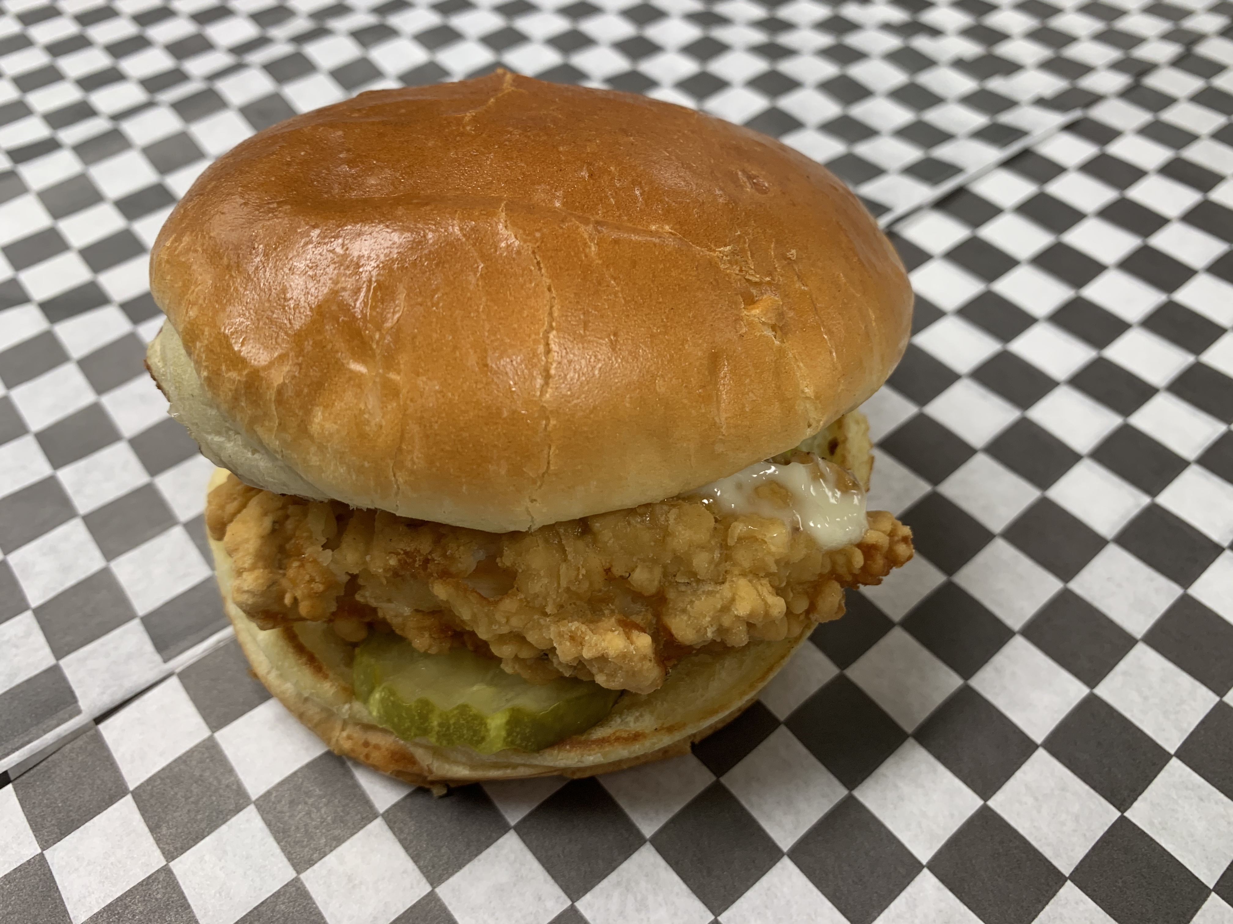 Order Classic Fried Chicken Sandwich food online from Big Ange Eatery store, Arlington Heights on bringmethat.com