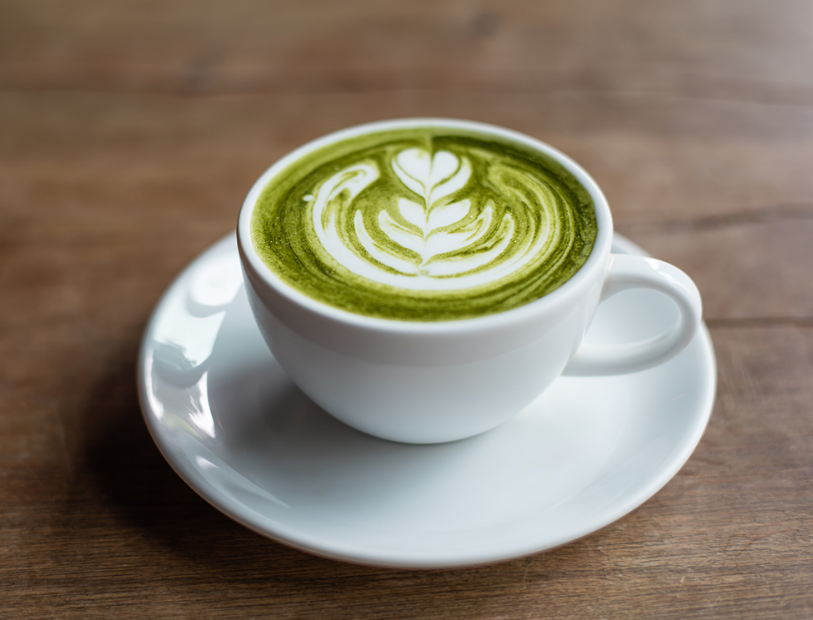 Order Hot Matcha Latte food online from Oakberry Aaí Bowls & Smoothies store, New York on bringmethat.com