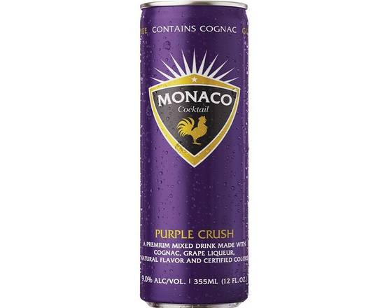 Order Monaco Purple cocktail, 12oz single can (9%abv) food online from Ogden Wine & Spirit store, Naperville on bringmethat.com