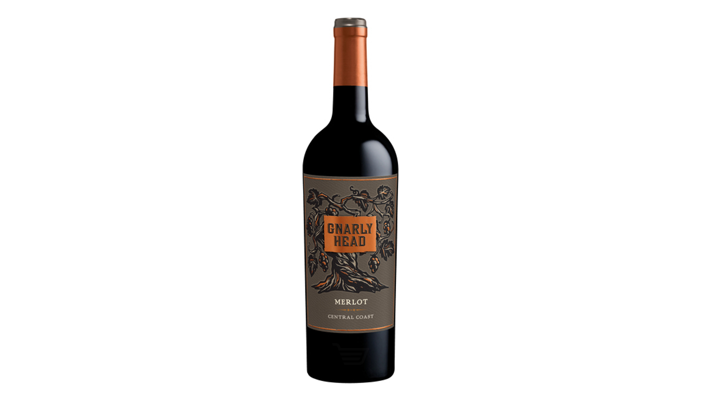 Order Gnarly Head Merlot 750mL food online from Golden Rule Liquor store, West Hollywood on bringmethat.com
