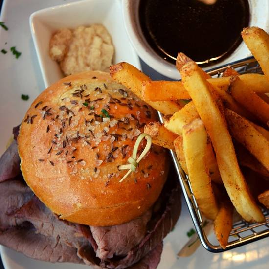 Order Beef on Weck food online from The Griffon Gastropub store, Williamsville on bringmethat.com