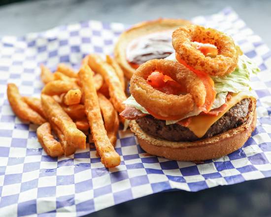 Order Big Dawg Burger  food online from Teaz & Tacoz store, Austell on bringmethat.com