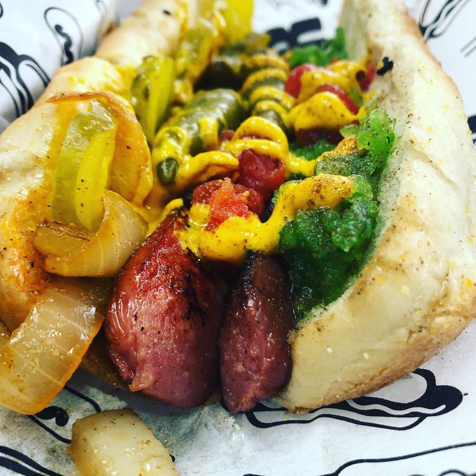 Order Chicago Dog food online from The Hot Dog peddler store, Fargo on bringmethat.com
