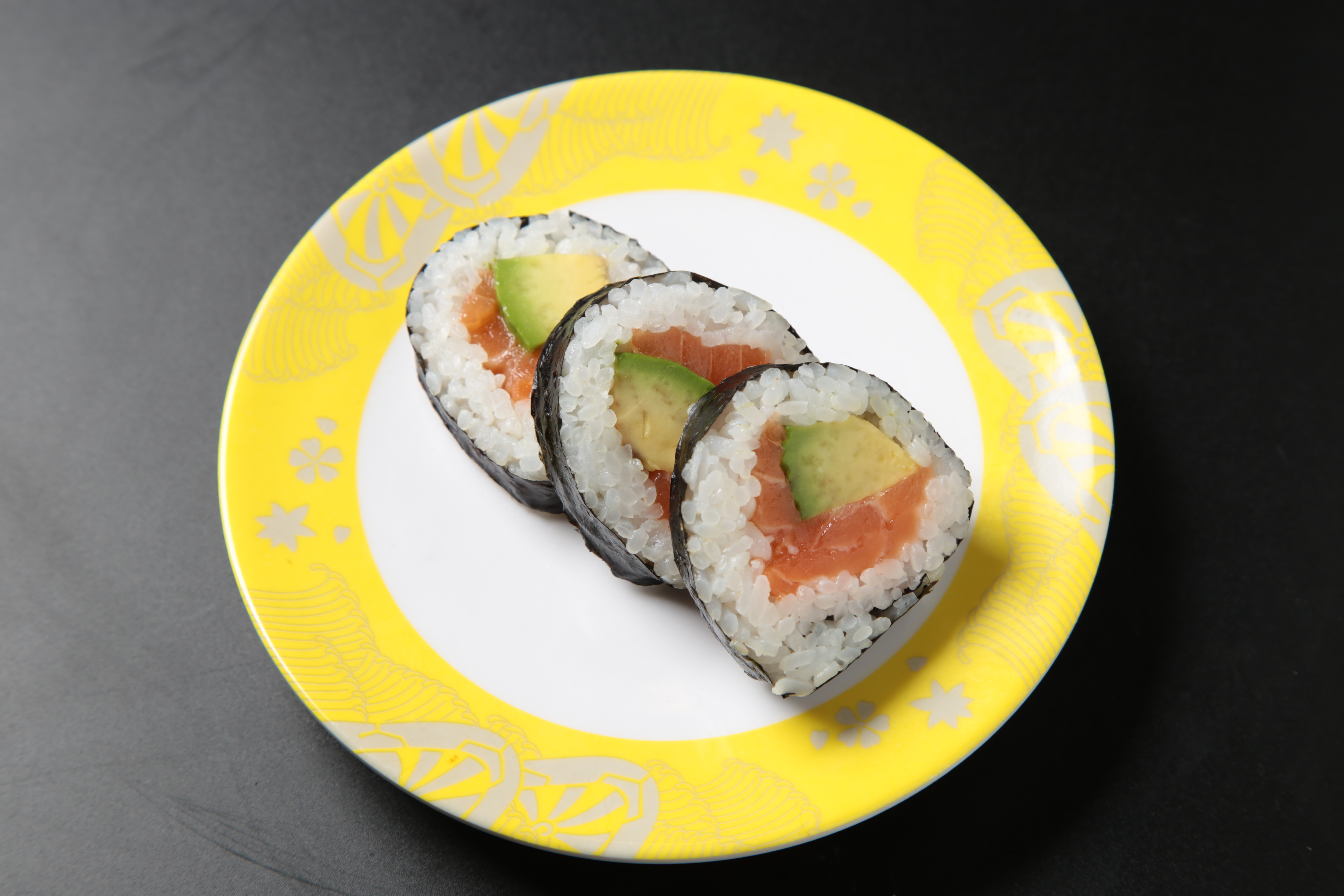 Order Alaska Roll (6 pcs) food online from Izumi Revolving Sushi store, Daly City on bringmethat.com