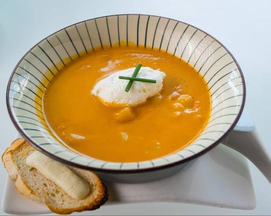 Order Seafood Bisque food online from Fushimi Japanese Cuisine store, Brooklyn on bringmethat.com
