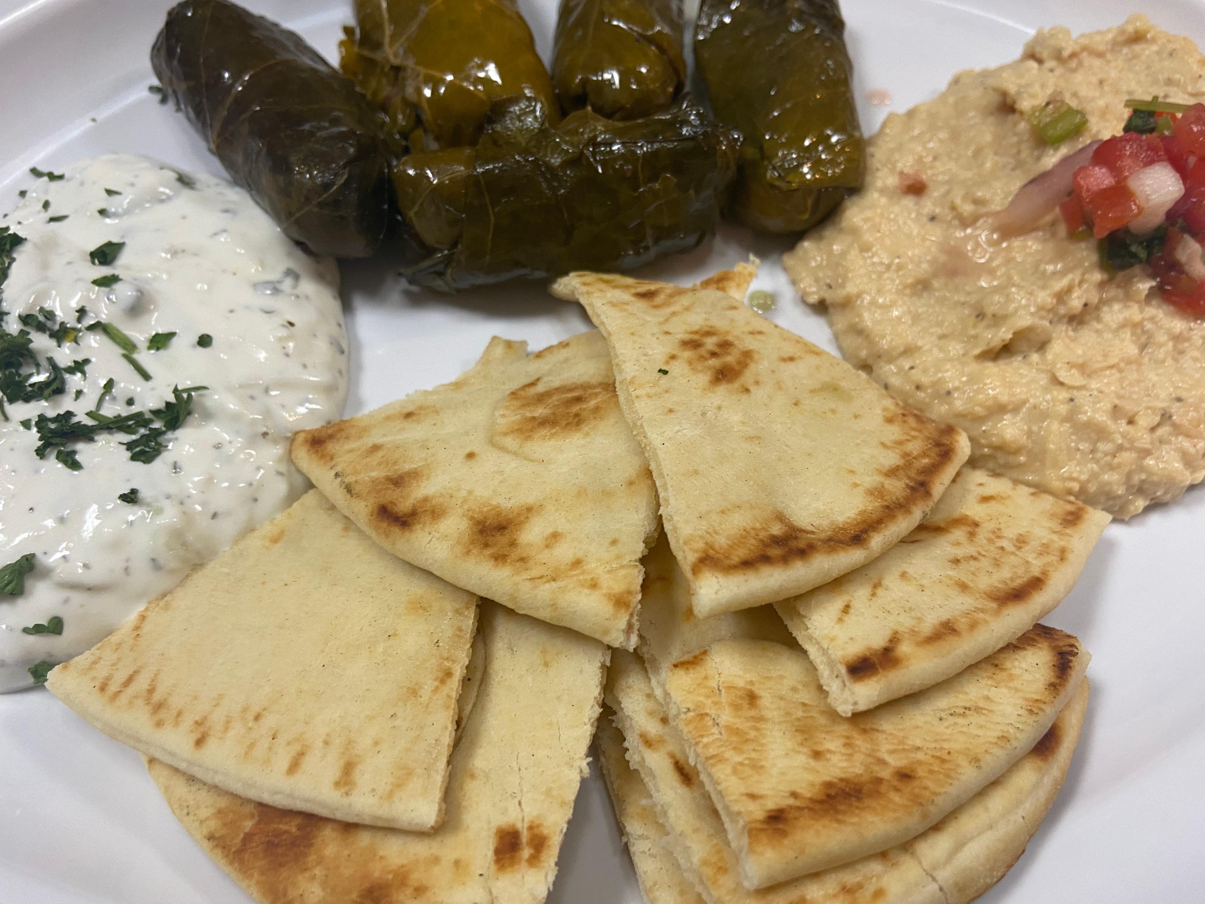 Order Dolma Appetizer (5pc) food online from Off The Boat Fish Grill store, Placentia on bringmethat.com