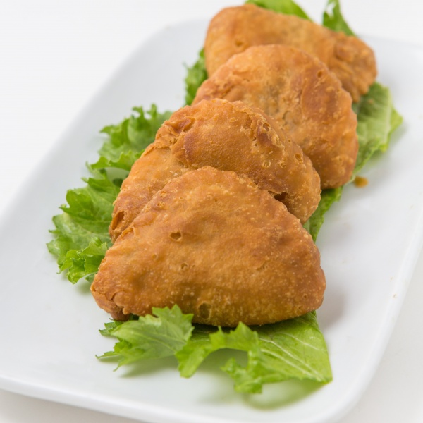 Order A19. Curry Puff food online from Dokbua Thai Kitchen store, Brookline on bringmethat.com