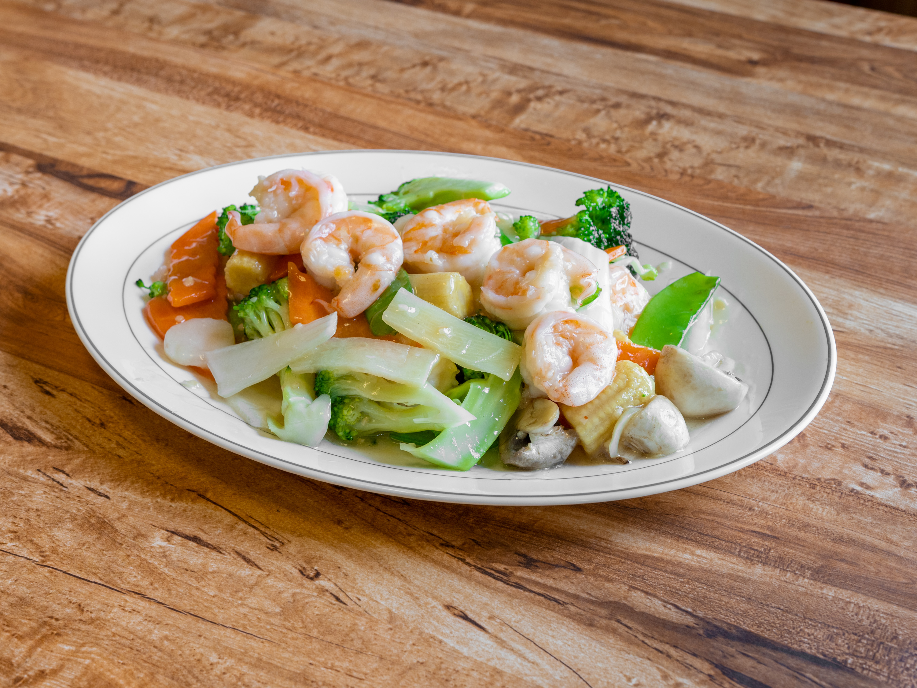 Order Shrimp with Vegetable food online from Mint Cafe store, Nashua on bringmethat.com