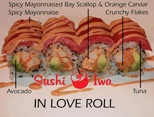 Order IN LOVE food online from Sushi Iwa store, Clayton on bringmethat.com