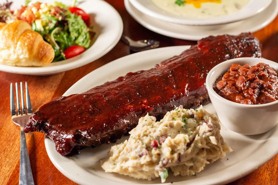 Order Barbeque Baby Back Ribs food online from Charlestons store, Oklahoma City on bringmethat.com