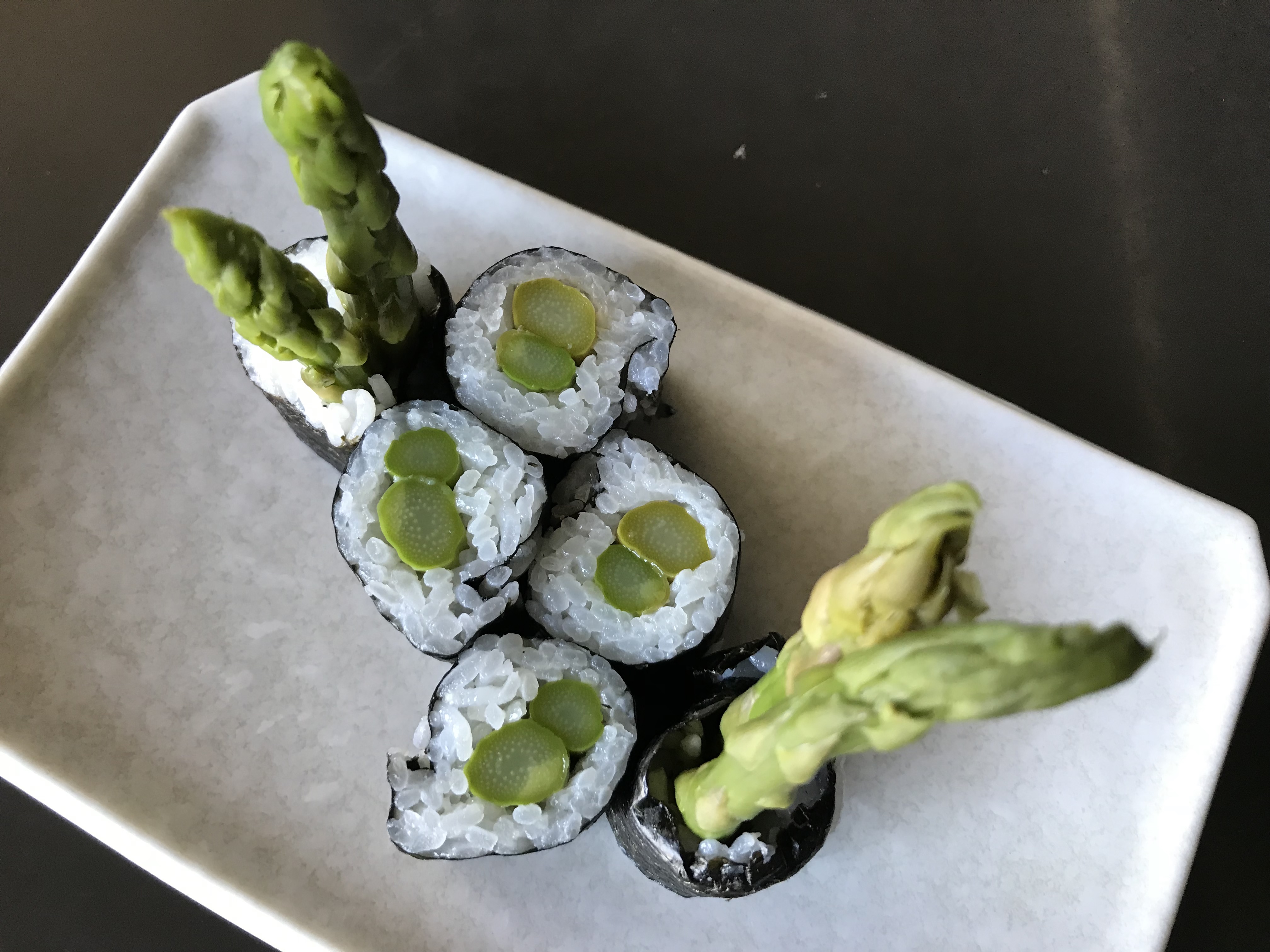 Order Asparagus Maki food online from Sushi Lounge store, Poway on bringmethat.com