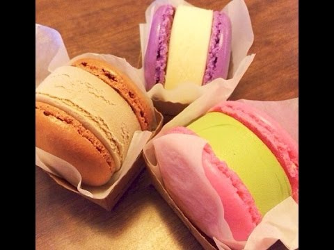 Order Macaron Ice Cream food online from Poke Rainbow store, Encino on bringmethat.com