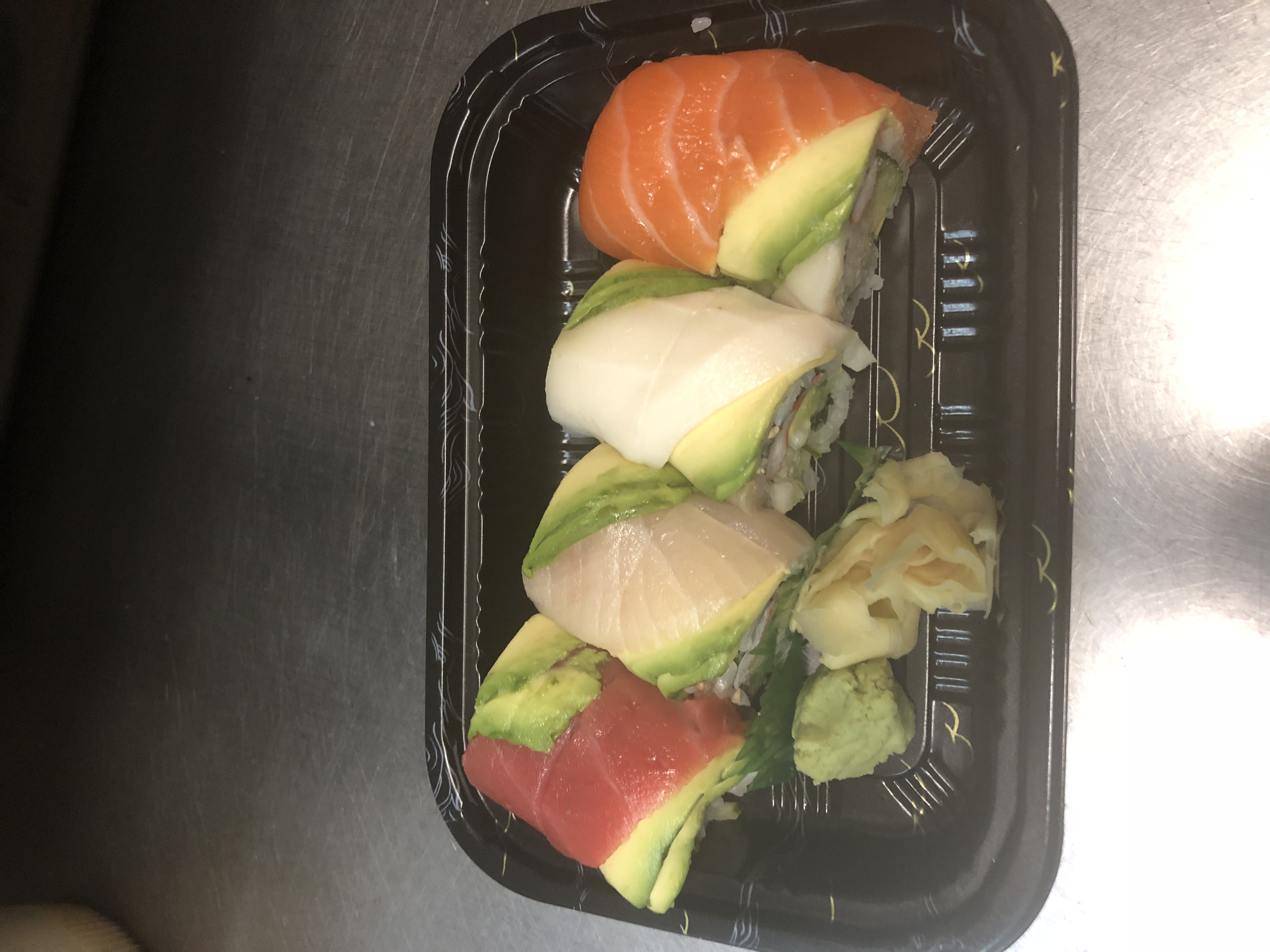 Order 141. Rainbow Roll food online from Yummy sushi store, New York on bringmethat.com