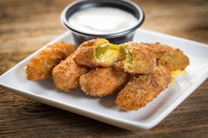 Order Jalapeño Poppers food online from Rosati's Pizza store, Lockport on bringmethat.com
