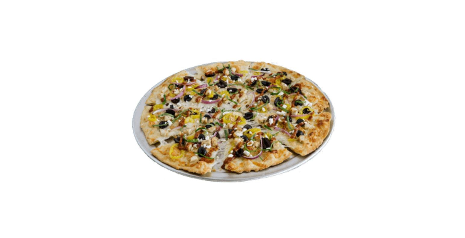Order Athenian Pizza - Personal 11'' food online from Pie Five Pizza Co store, Fort Worth on bringmethat.com
