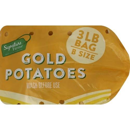 Order Signature Farms · Gold Potatoes (3 lb) food online from Jewel-Osco store, Antioch on bringmethat.com