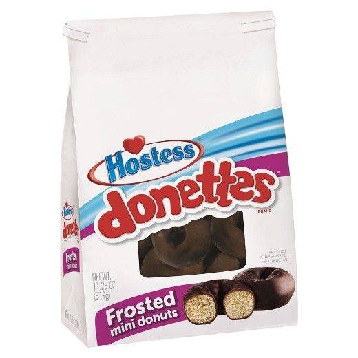 Order Hostess Donettes Frosted Devil'S Food Mini Donuts food online from Exxon Food Mart store, Port Huron on bringmethat.com