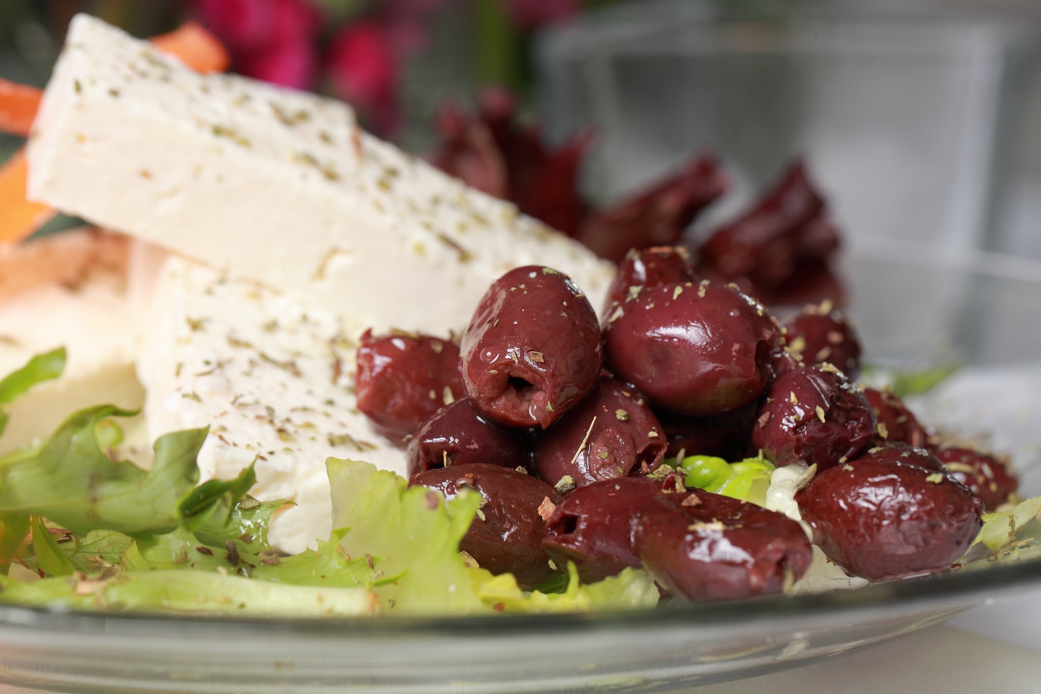 Order Feta Cheese and Olives food online from Georgia Greek Cuisine store, San Diego on bringmethat.com