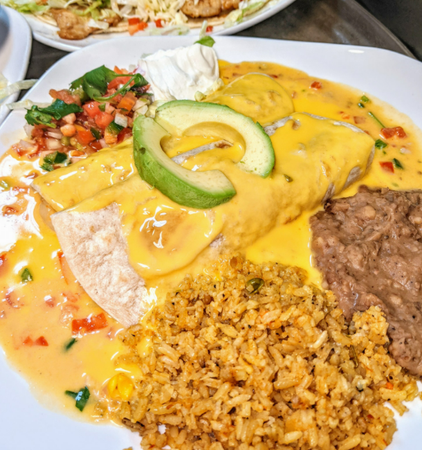 Order Monterey Enchiladas food online from Morelia Mexican Grill store, Pflugerville on bringmethat.com