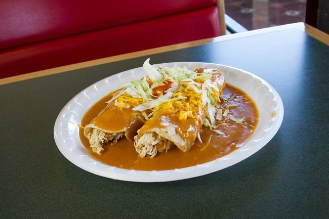 Order Enchiladas food online from Sombrero Mexican Food store, San Diego on bringmethat.com