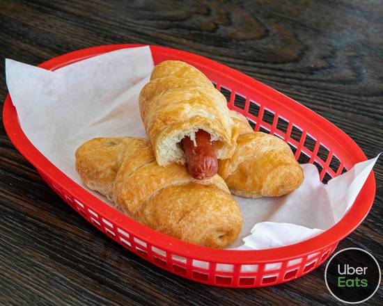 Order Sausage Croissant with Cheese Roll food online from Ozzies donut store, Lake Dallas on bringmethat.com