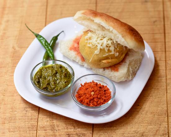 Order Vada Pav food online from Vegetarian Indian Cafe store, Santa Clara on bringmethat.com