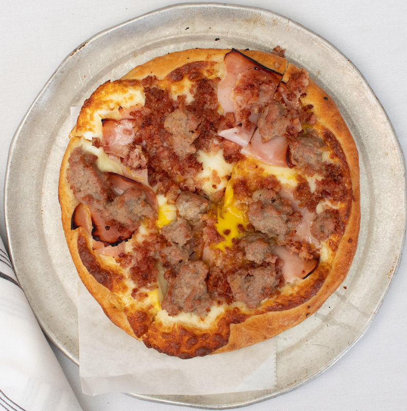 Order Small Breakfast Pizza food online from Emidio Pizza store, Akron on bringmethat.com