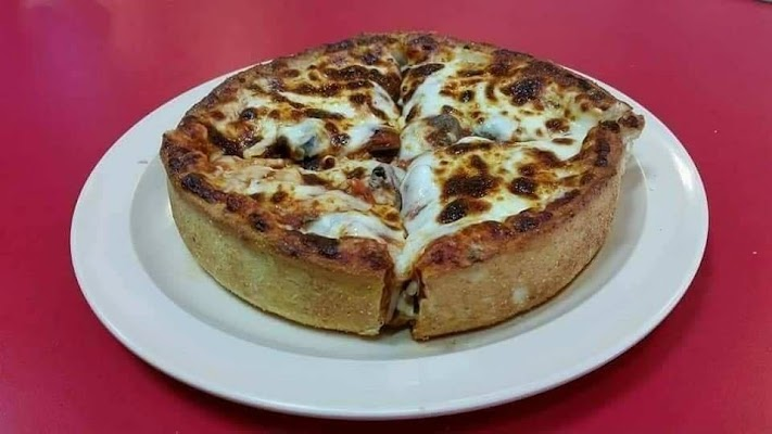 Order Little Chicago Deep Dish Pizza food online from Que Pizza Ricco store, Laredo on bringmethat.com