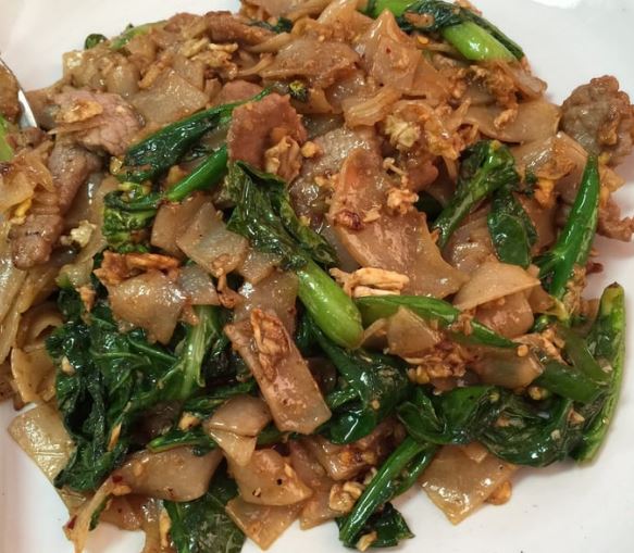 Order Pad Se Eaw Noodle (Vegetarian) food online from Thai Lily Cafe store, Houston on bringmethat.com