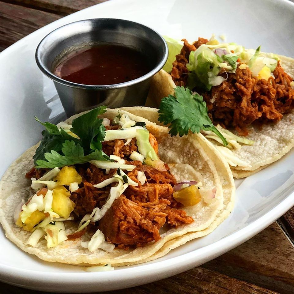 Order Pulled Pork Tacos food online from The 520 Bar & Grill store, Jeannette on bringmethat.com