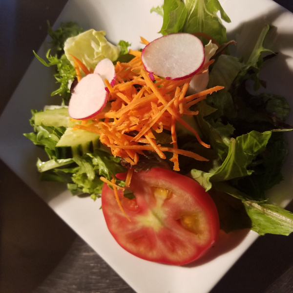Order Mini Green Salad food online from V cafe store, San Francisco on bringmethat.com