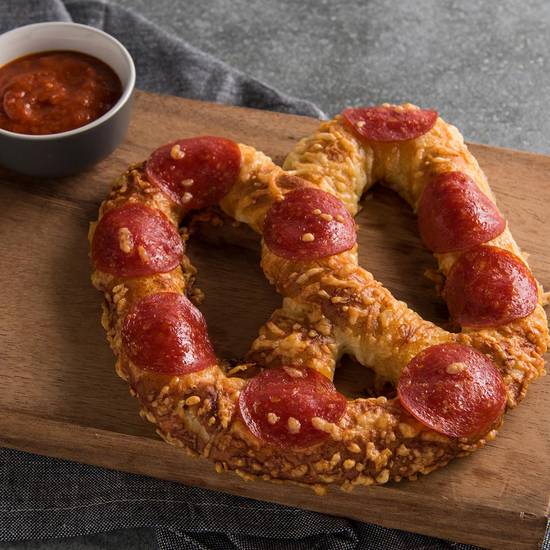 Order Pepperoni Pretzel food online from Auntie Anne store, Bowie on bringmethat.com
