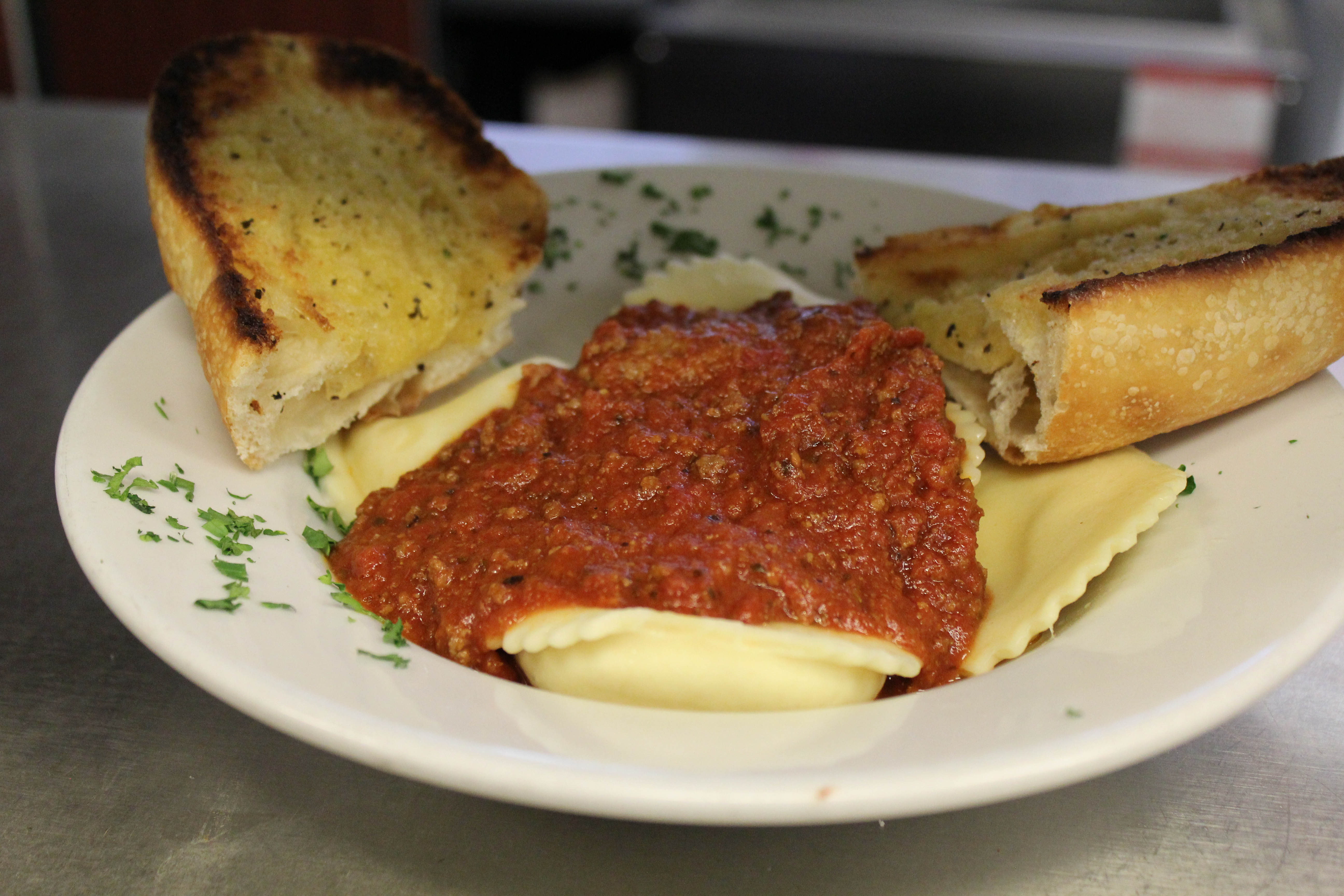 Order Stuffed Cheese Ravioli food online from Selma Chicago Pizzeria store, Ladera Ranch on bringmethat.com