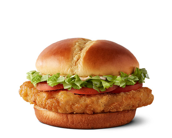 Order Deluxe Crispy Chicken Sandwich food online from Mcdonald'S® store, Oak Brook on bringmethat.com