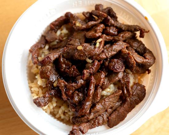 Order Angus Beef Mini Bowl food online from Flame Broiler store, Mission Viejo on bringmethat.com
