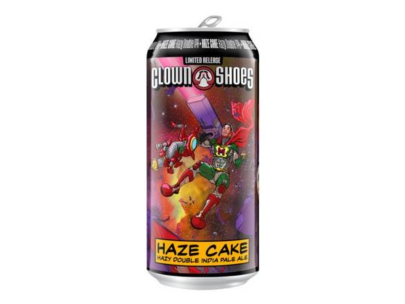 Order Clown Shoes Haze Cake IPA - 4x 16oz Cans food online from Eagle Liquor & Wine store, Chattanooga on bringmethat.com