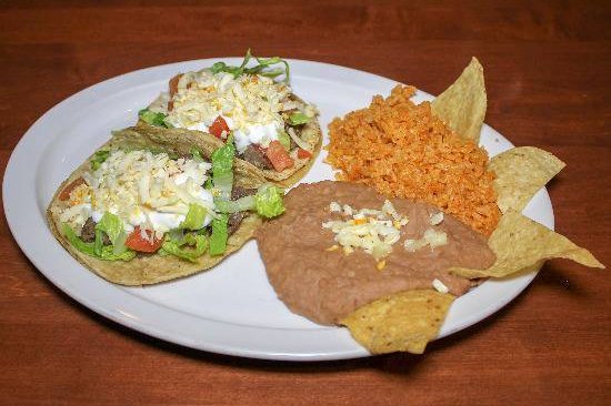 Order Taco Plate (2 Tacos) food online from Taco Burrito King store, Niles on bringmethat.com