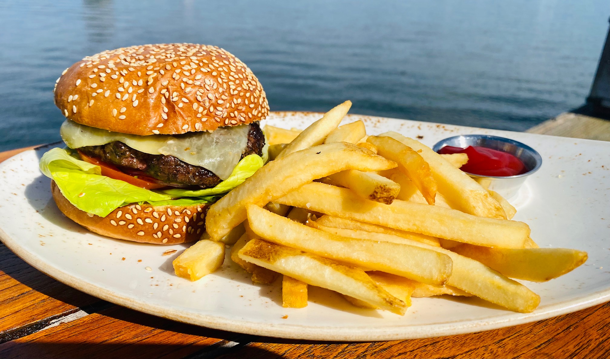 Order Boathouse Burger food online from Lake Chalet store, Oakland on bringmethat.com